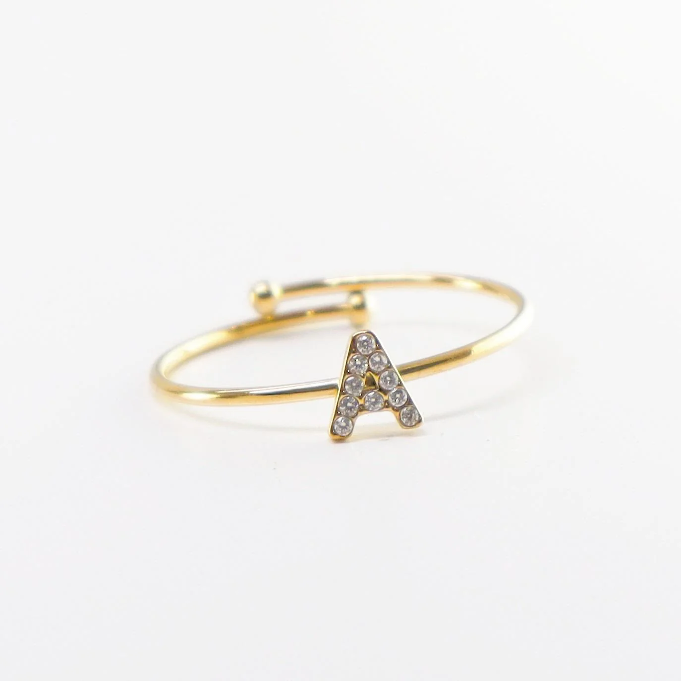 Anillo personalizado letter | Lux