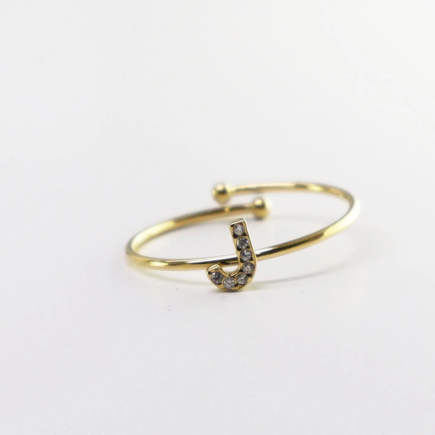 Anillo personalizado letter | Lux - Image 10
