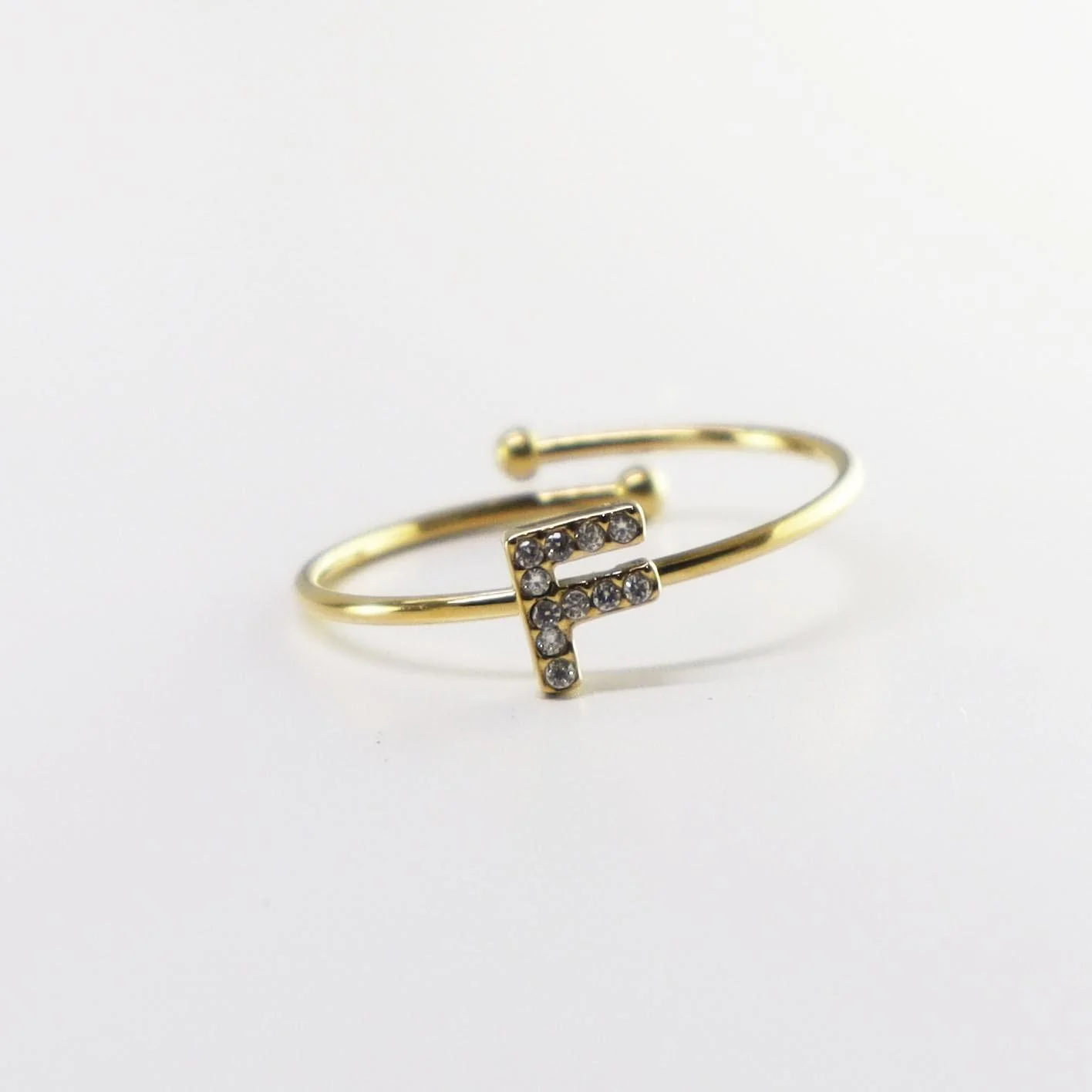 Anillo personalizado letter | Lux - Image 6