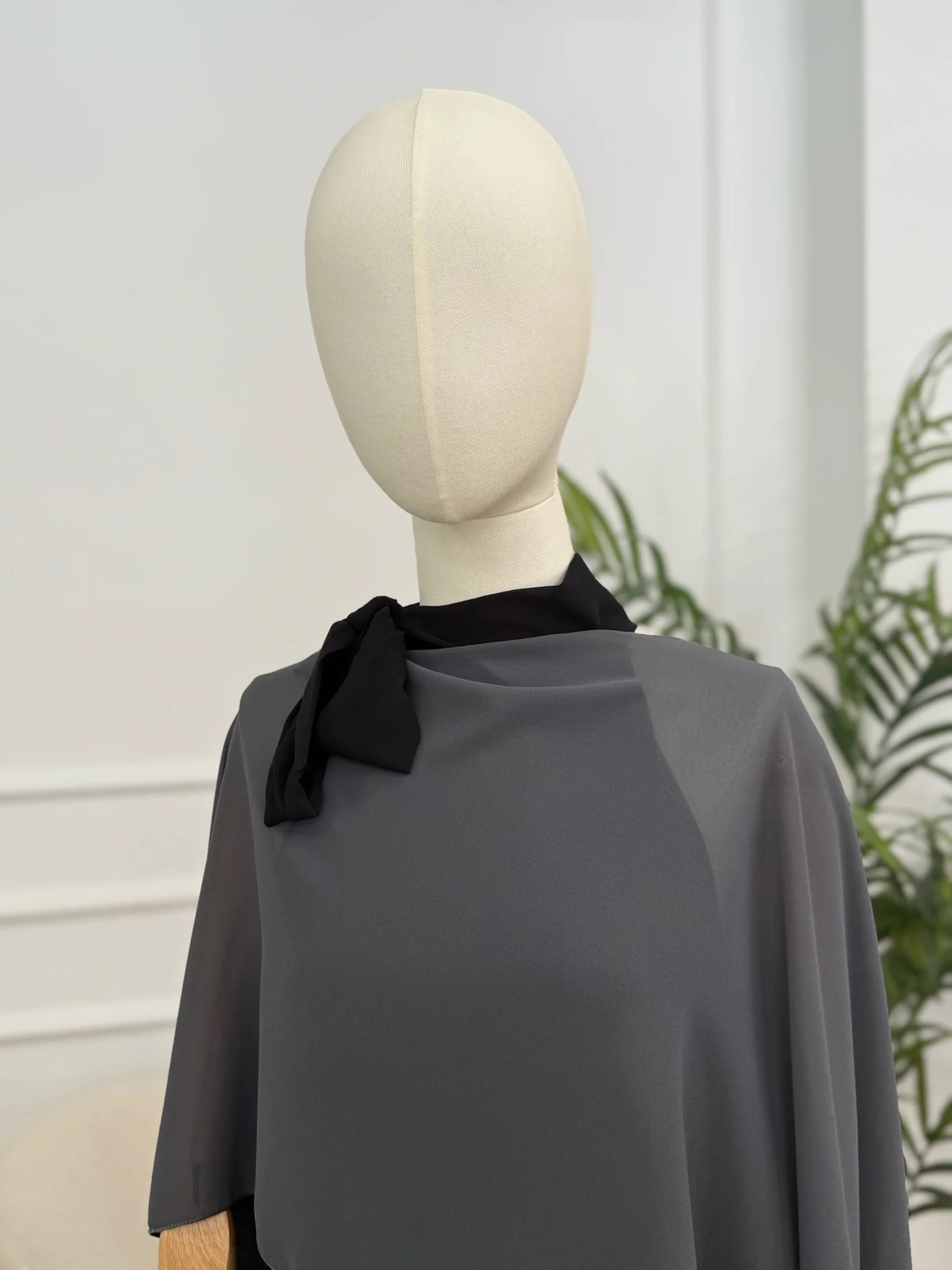 Chal de gasa Gris | Chap - Image 3