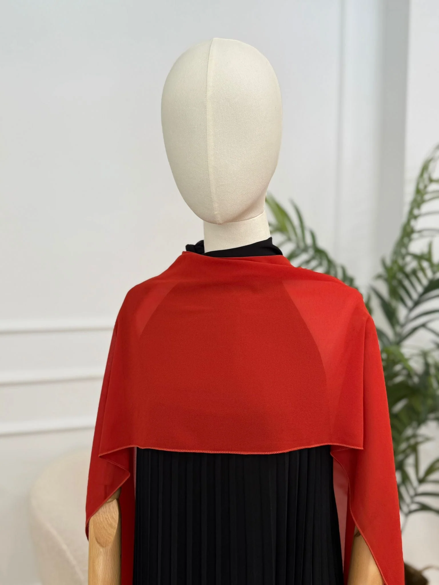 Chal de gasa Terracota Rojizo | Chap