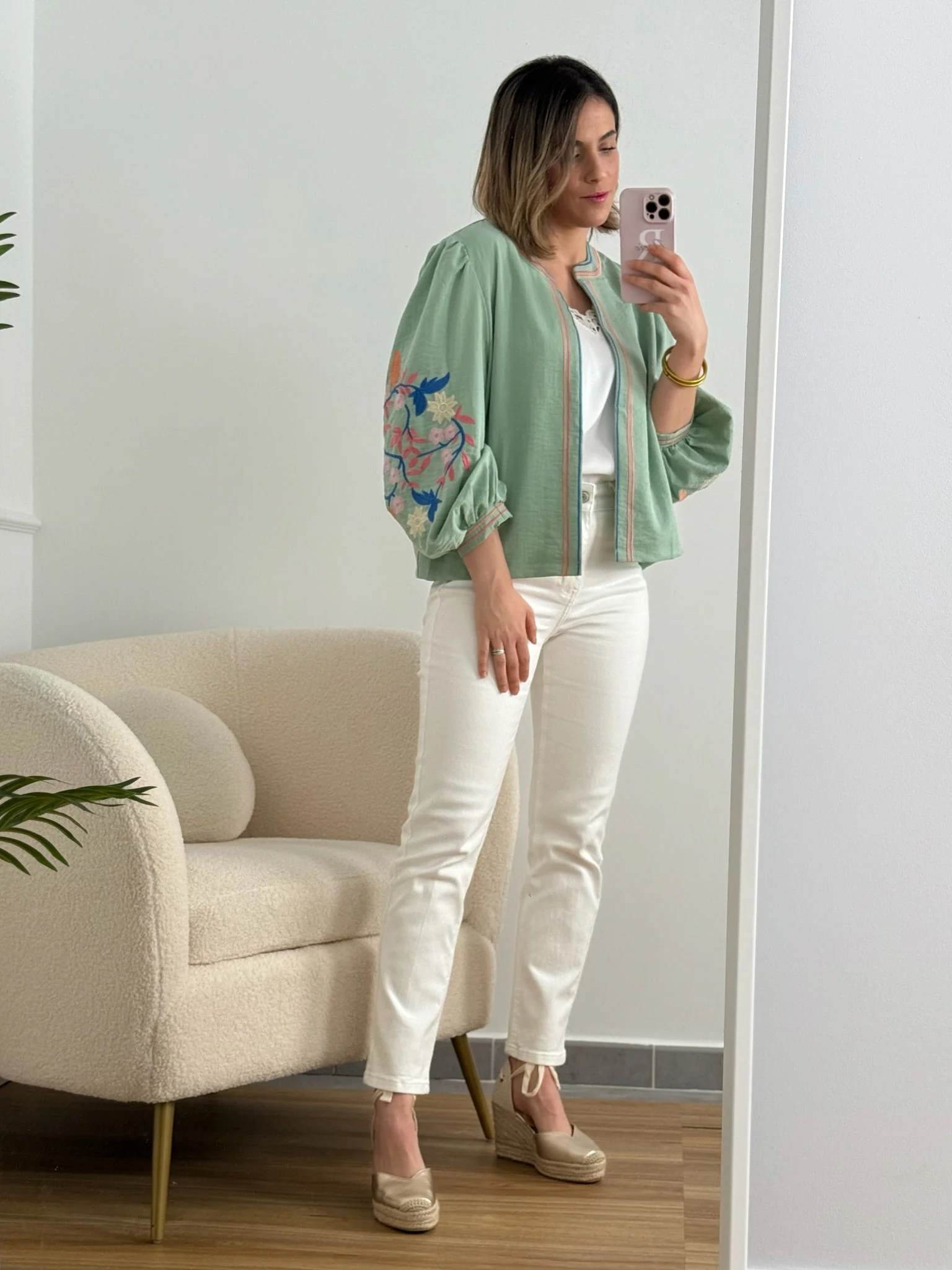 Chaqueta verde| Viktora - Image 10