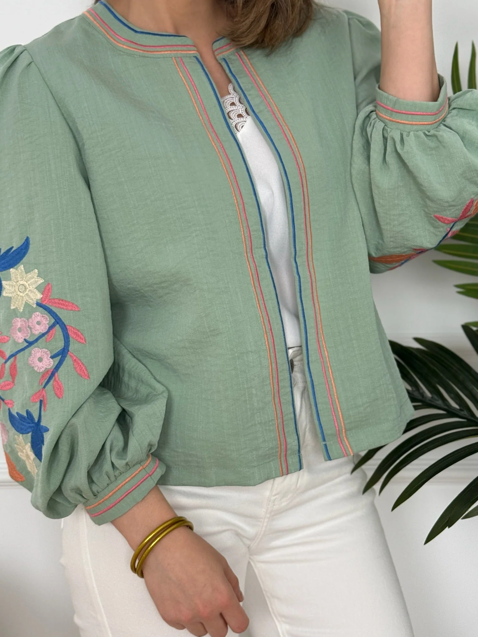 Chaqueta verde| Viktora - Image 7
