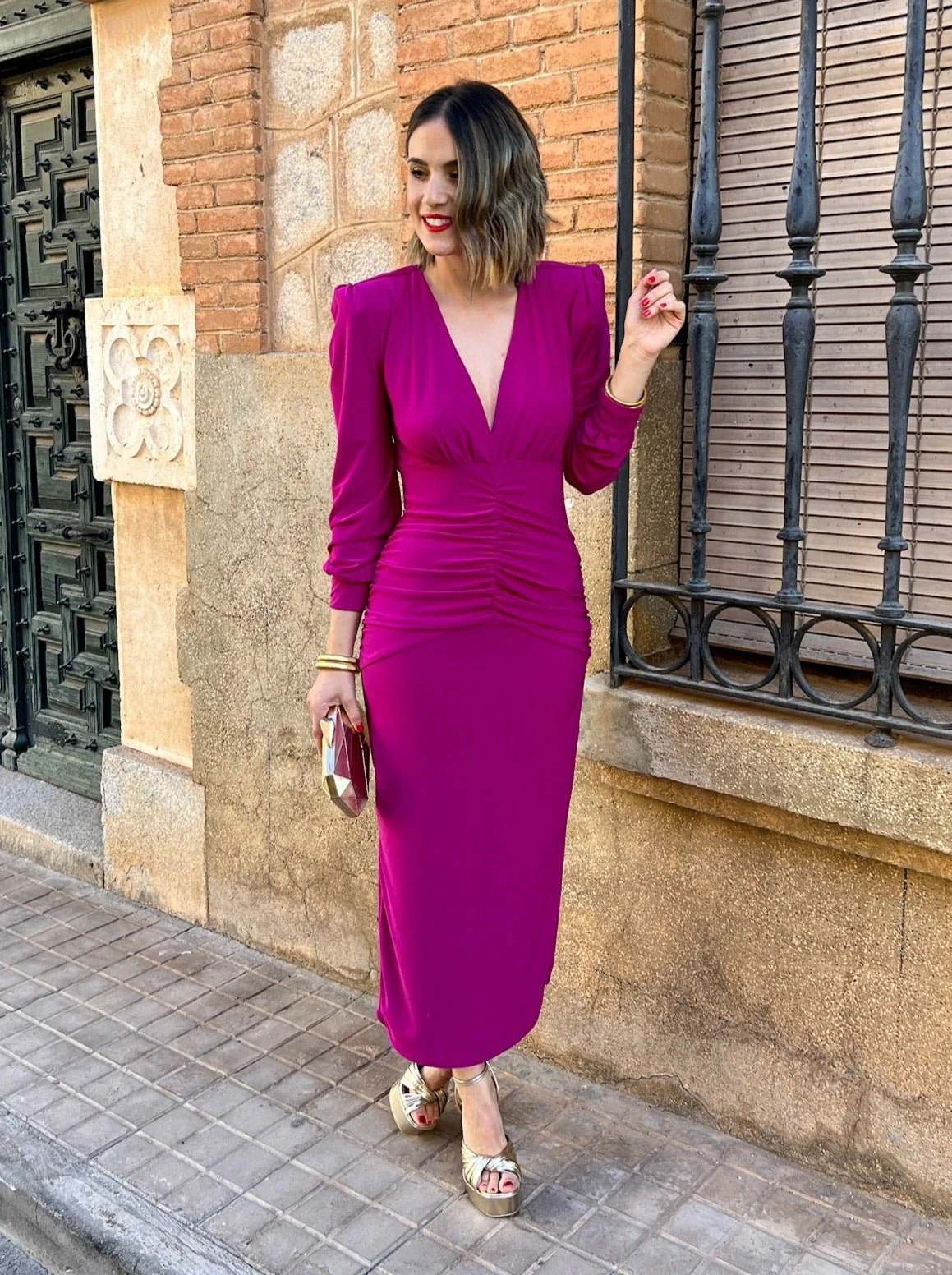 Vestido buganvilla | Vega - Image 3