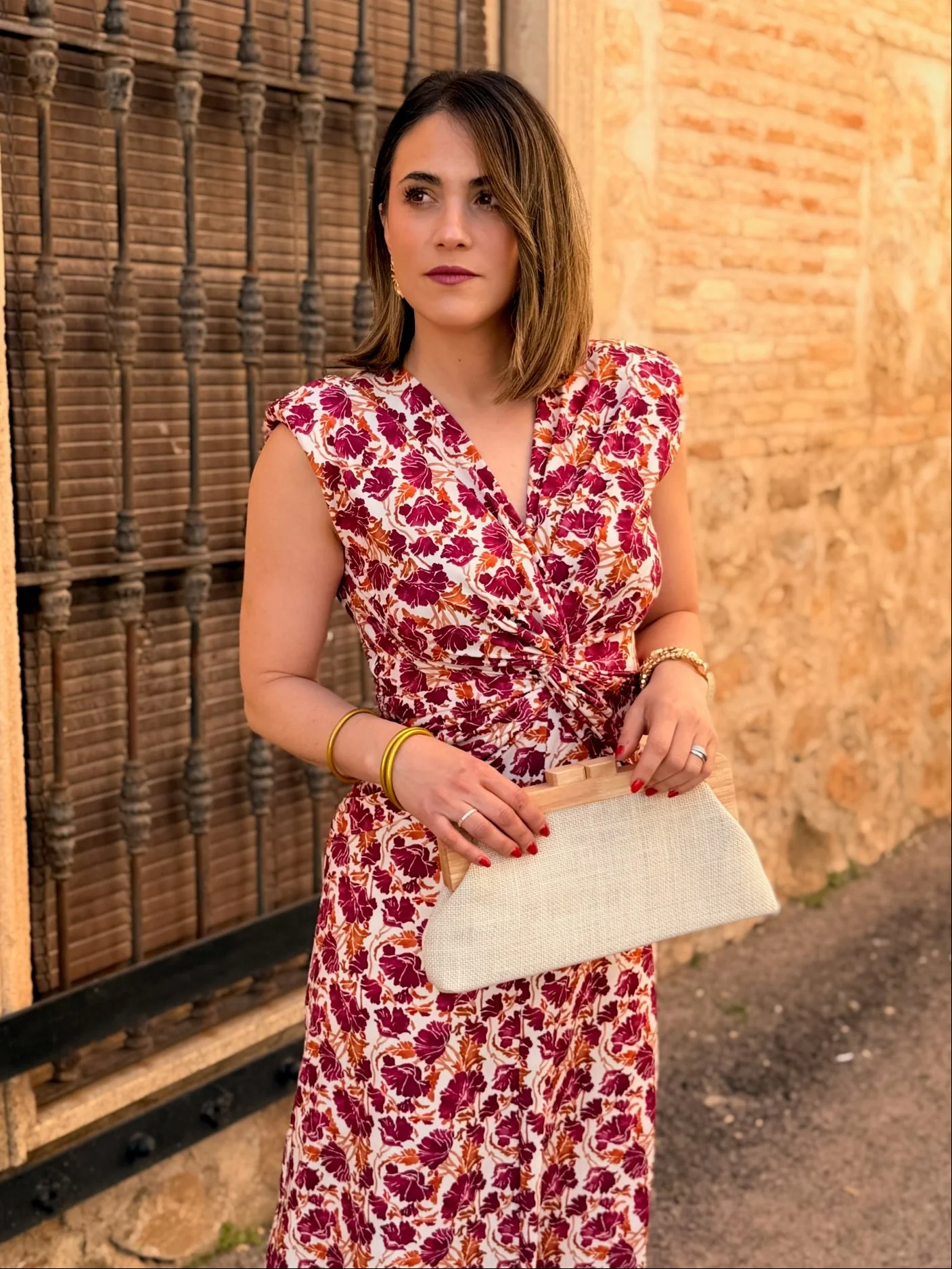 Vestido midi estampado | Alira - Image 3