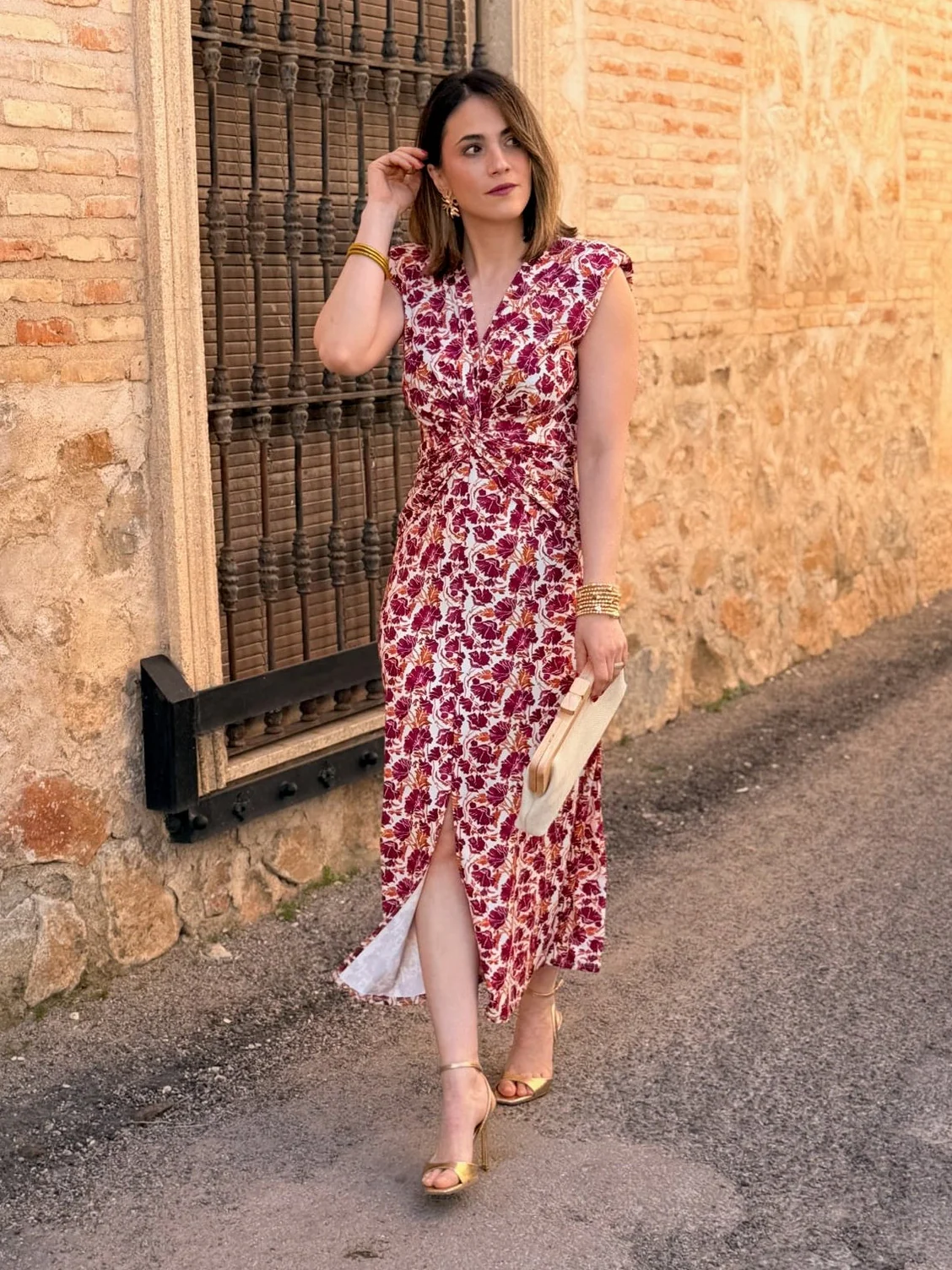 Vestido midi estampado | Alira - Image 5
