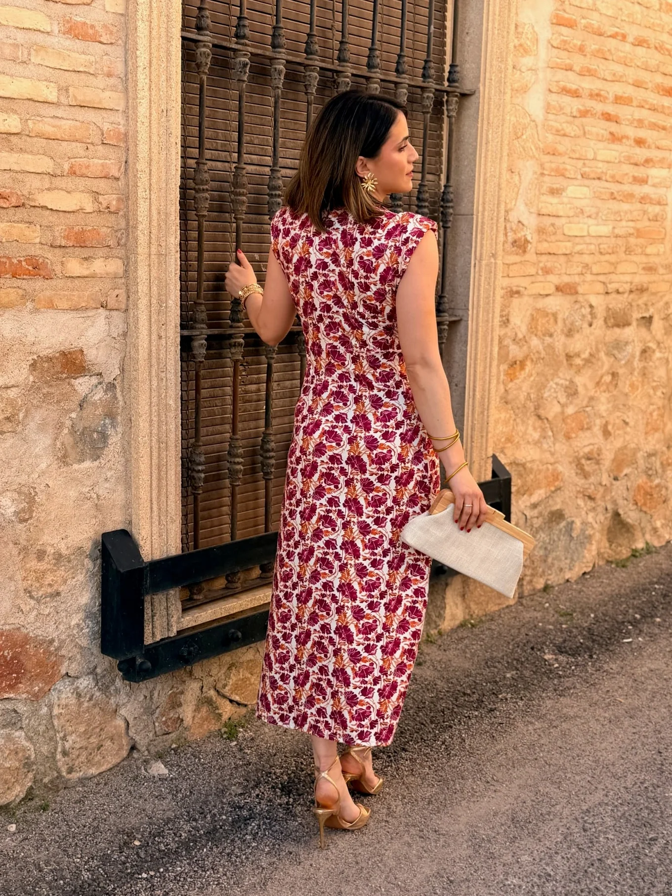 Vestido midi estampado | Alira - Image 7