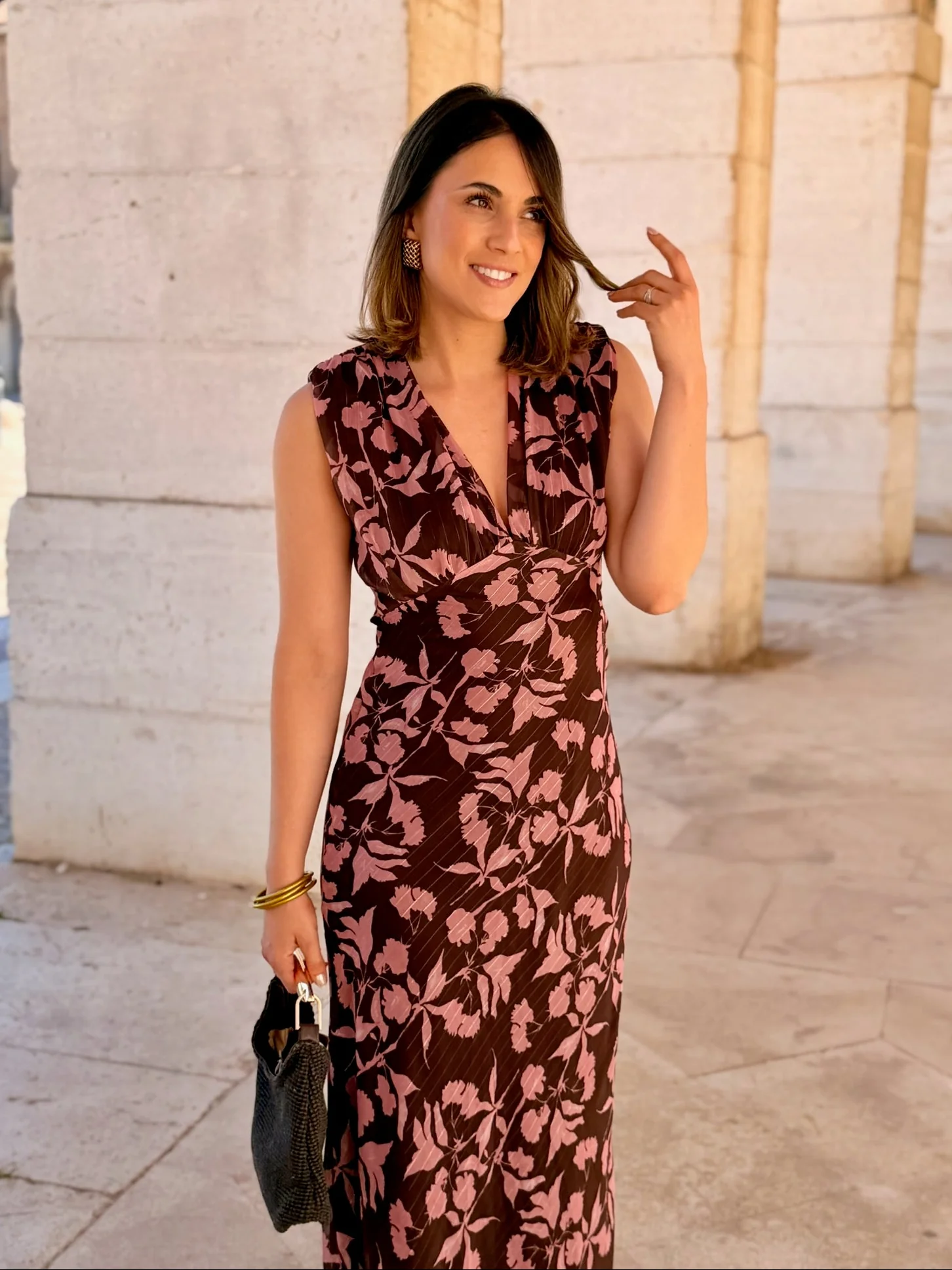 Vestido Midi Estampado | Gadea - Image 3