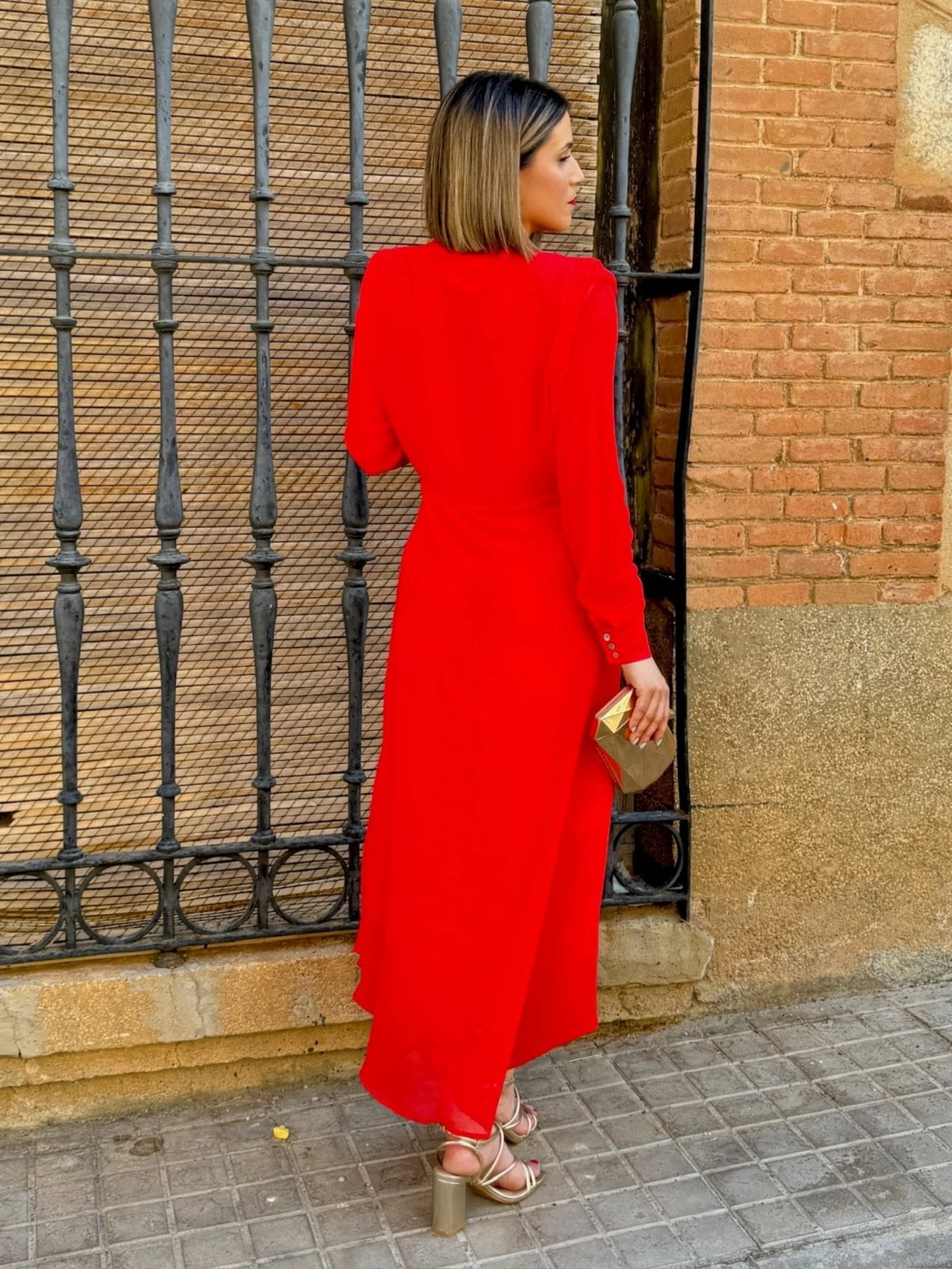Vestido midi gasa | Tadea - Image 7