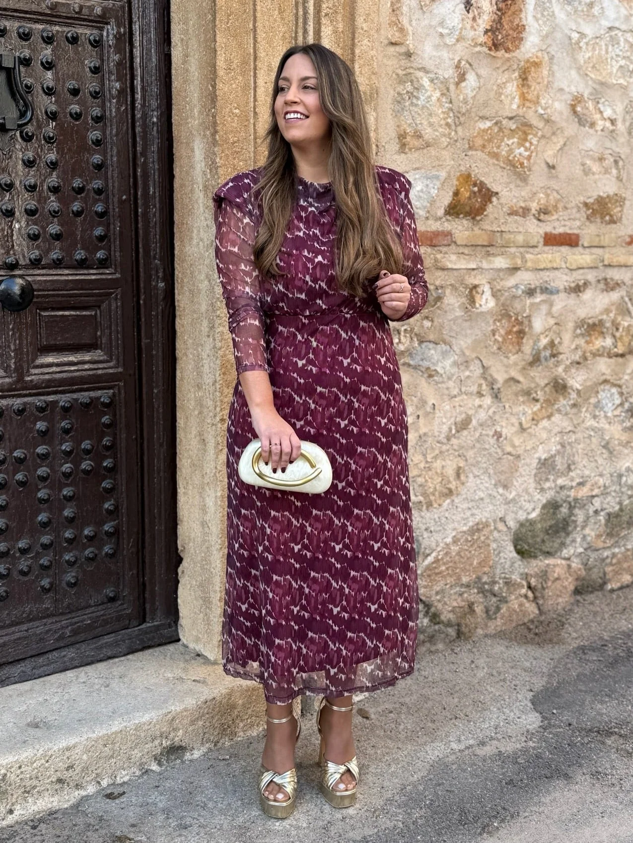 Vestido Tul Estampado | Dama - Image 9